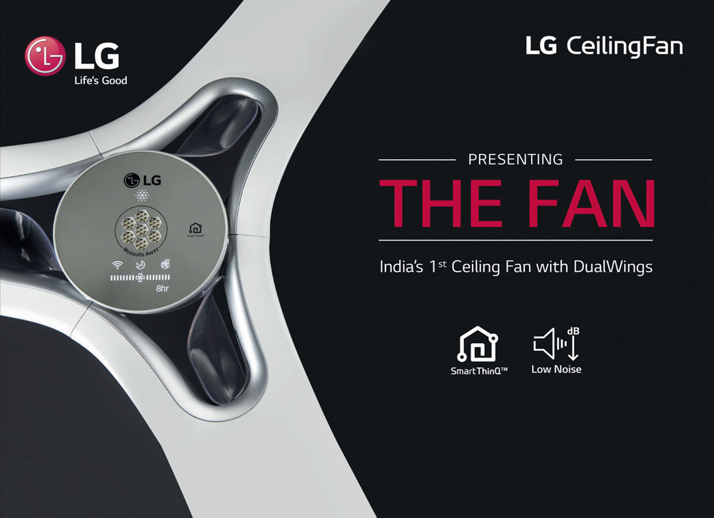 LG Experience New Ceiling Fan