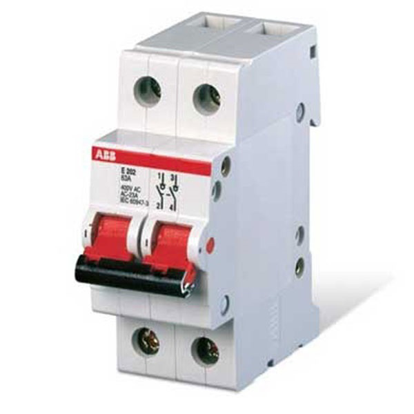 Picture of ABB 32A Double Pole Isolator Switch