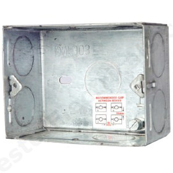 Picture of Mk Blenze Dw904 | MB20N004 4M Electrical Metal Gang Box