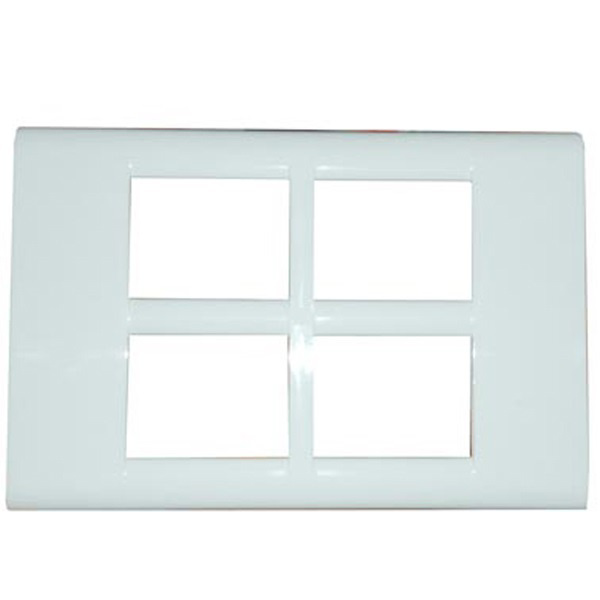 Picture of ABB 16 Module Snieo Cover Plate With Frame