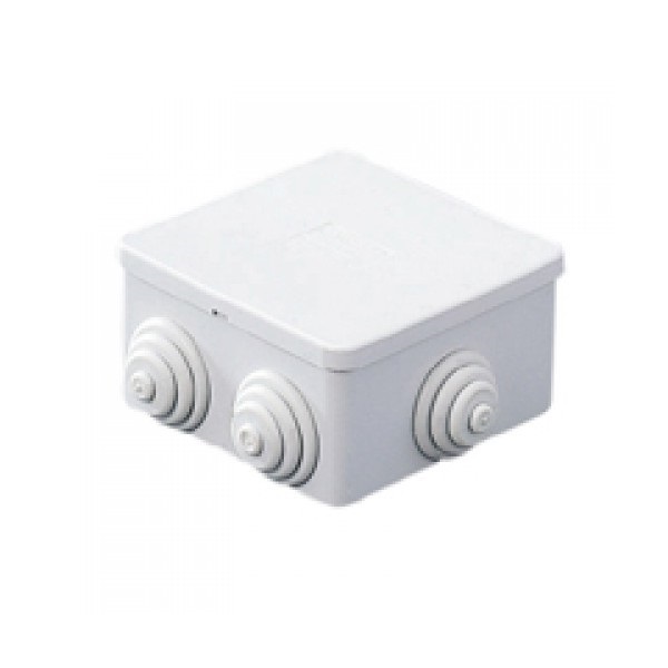 Picture of Gewiss GW44003 80X40 Square Junction box with Glands IP-44
