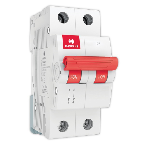 Picture of Havells 40A Double Pole Isolator Switch