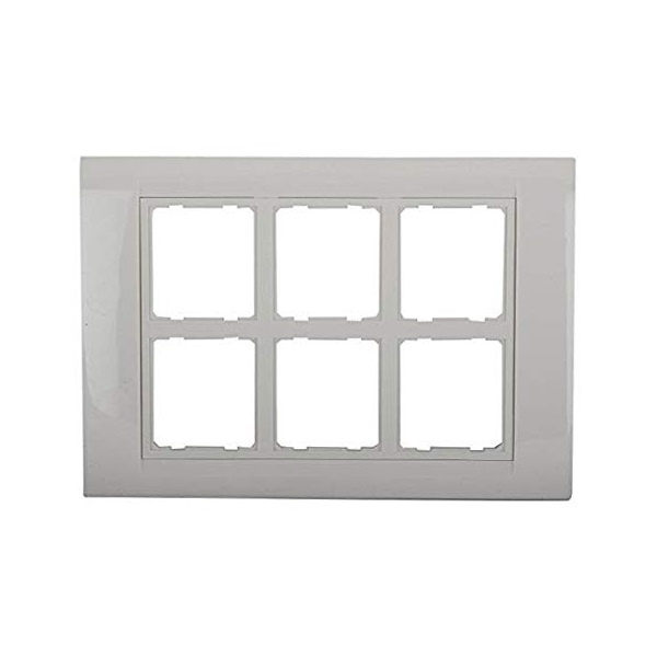 Picture of Anchor Roma Teresa 30271WH 12M White Cover Plate With Frame