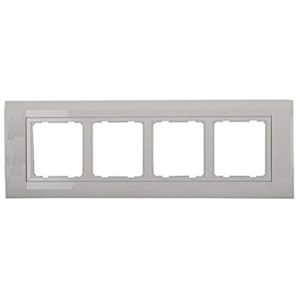 Picture of Anchor Roma Teresa 30384WH 8M Horizontal White Cover Plate With Frame