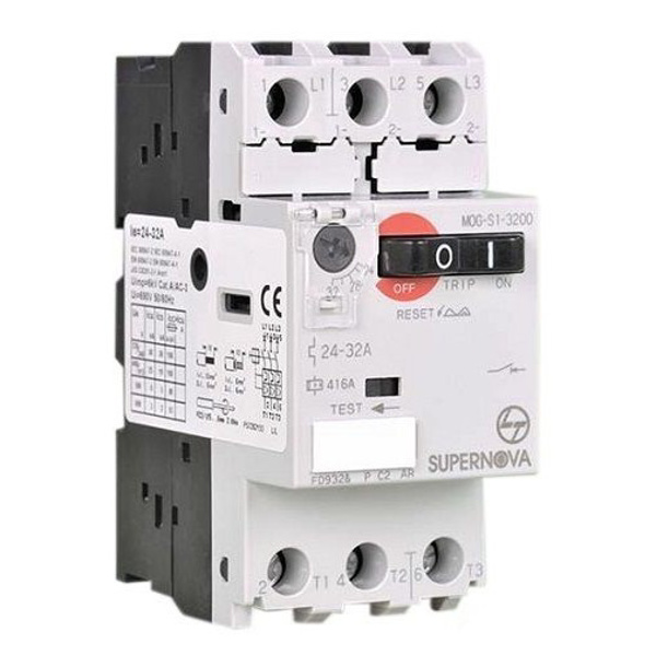 Picture of L&T ST41900OOOO MOG-S1 16A Rocker Type MPCB With Short Circuit & Overload Protection