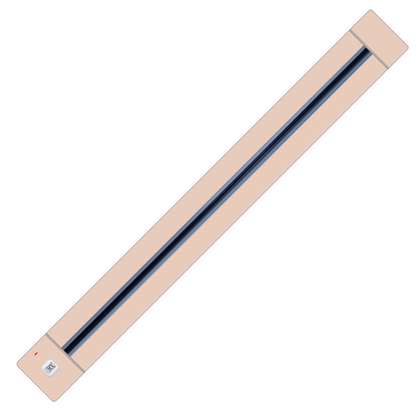 Picture of MX 6100 E 32A 1500 mm Wall | Table Bracket Mount Ivory Power Tracks