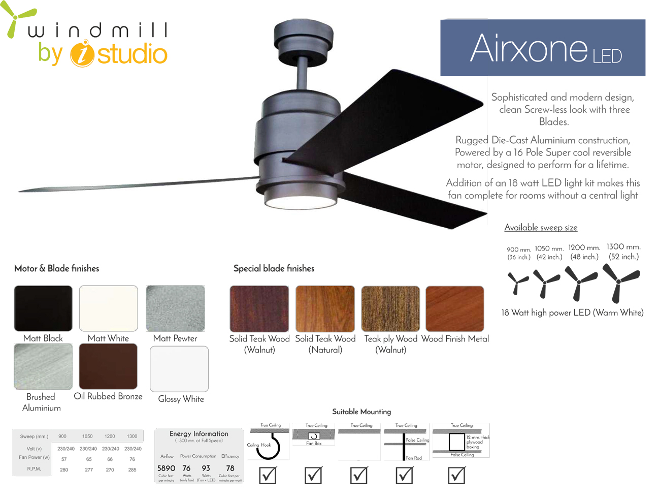 Windmill Airxone LED 52