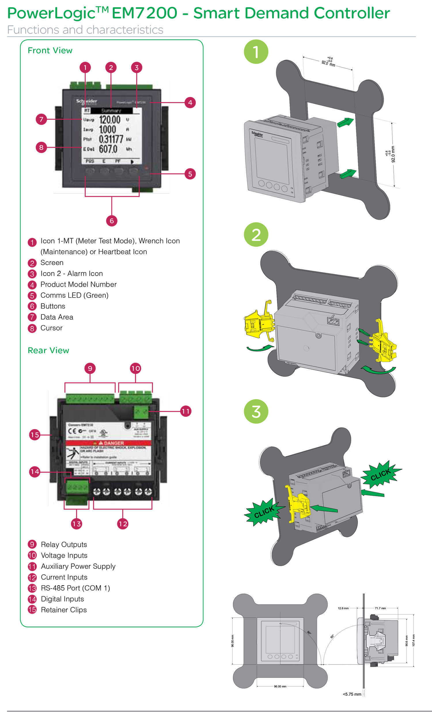 Schneider EM7200 Series