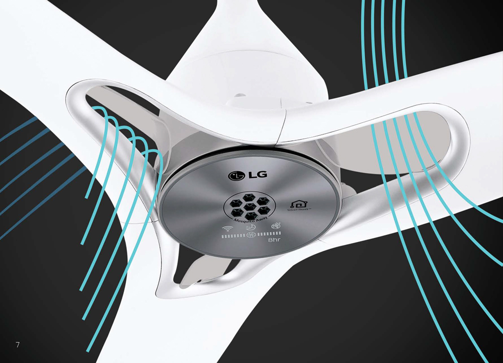 LG Experience New Ceiling Fan