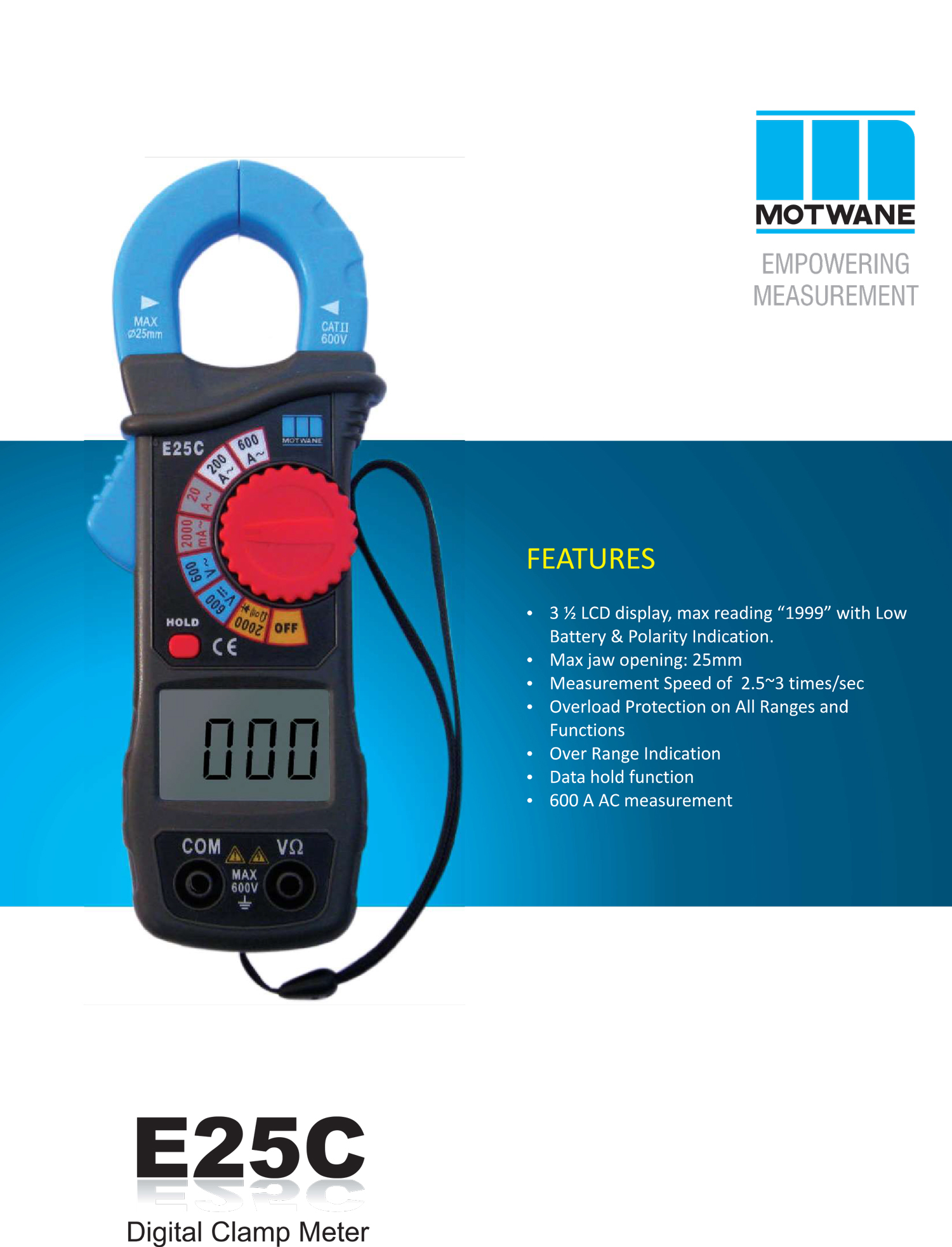 Motwane Clamp Meter