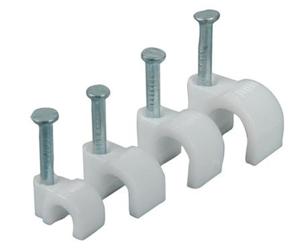 Picture of PVC 12mm Cable Clip