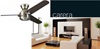 Picture of HUNTER Carera Brushed Nickel Designer Ceiling Fan