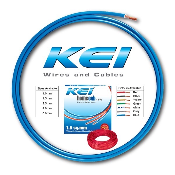 Picture of KEI 4 sq mm 180 mtr FR House Wire