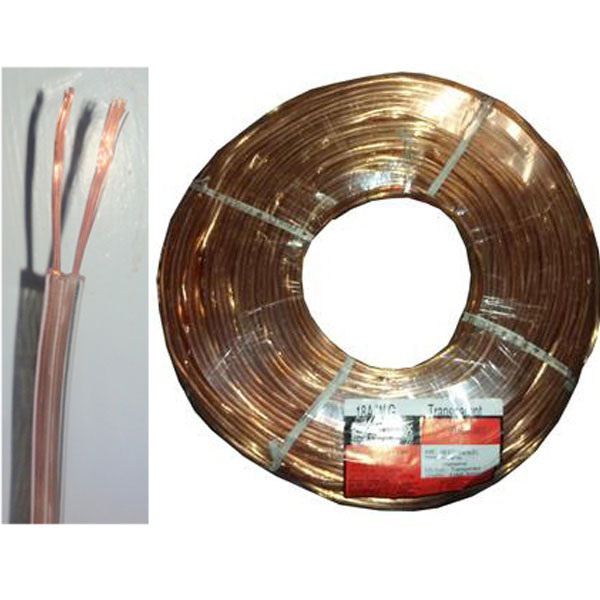 Picture of Finolex 1.5 sq mm 2 Core 100 mtr Transparent Speaker Wire