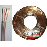 Show details for Finolex 1 sq mm 2 Core 100 mtr Transparent Speaker Wire Picture of Finolex 1 sq mm 2 Core 100 mtr Transparent Speaker Wire