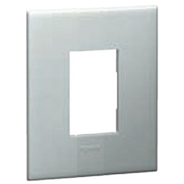 Picture of Legrand Arteor 575701 1M Pearl Aluminium Cover Plate With Frame