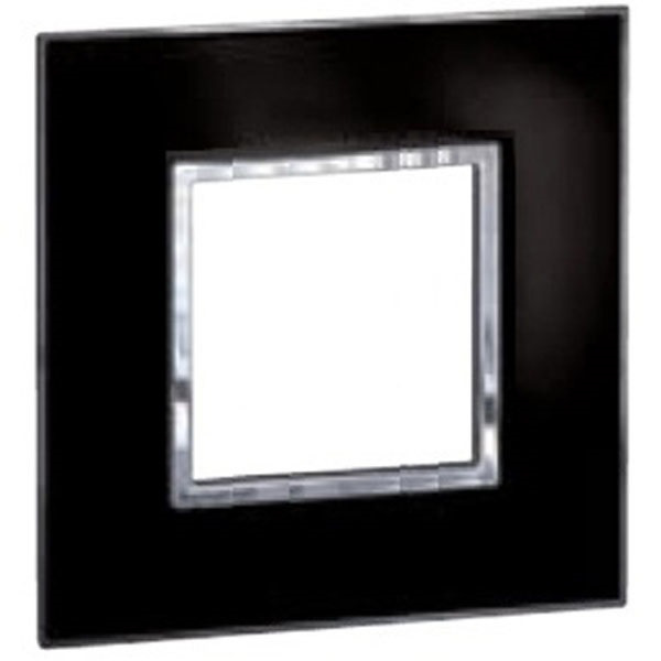 Picture of Legrand Arteor 575713 2M Mirror Black Cover Plate With Frame