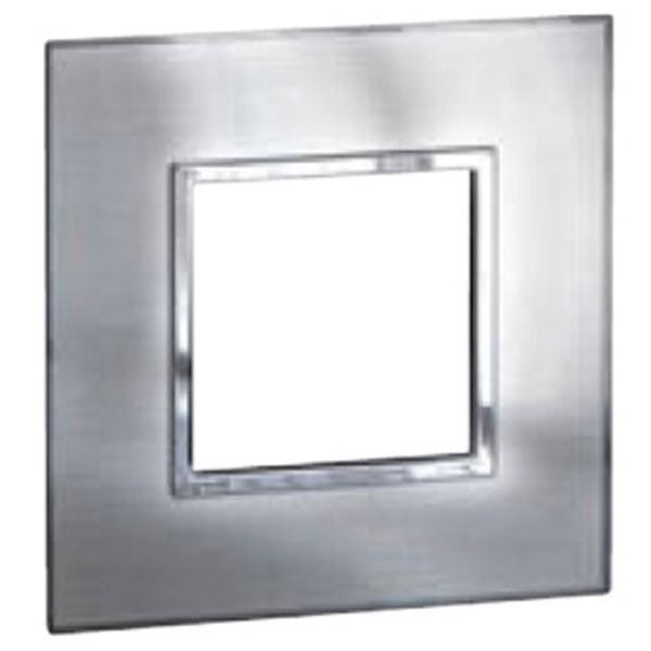 Picture of Legrand Arteor 575716 2M Steel Cover Plate With Frame