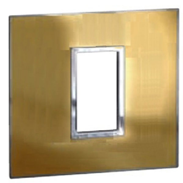 Picture of Legrand Arteor 576290 1M Gold Brass Cover Plate With Frame