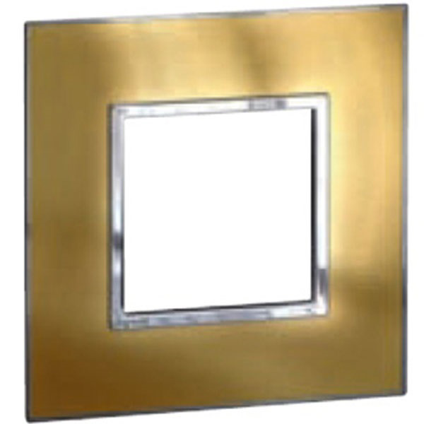Picture of Legrand Arteor 576310 2M Gold Brass Cover Plate With Frame