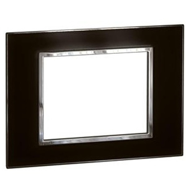 Picture of Legrand Arteor 575723 3M Mirror Black Cover Plate With Frame