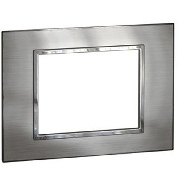 Picture of Legrand Arteor 575726 3M Steel Cover Plate With Frame