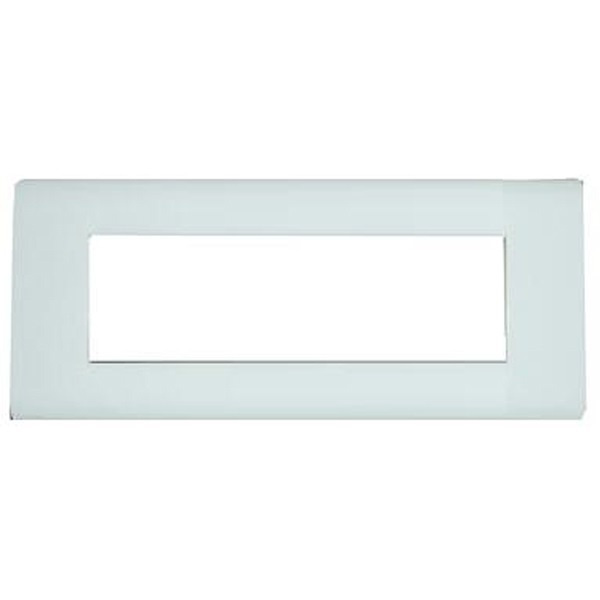 Picture of ABB 6 Module Snieo Cover Plate With Frame