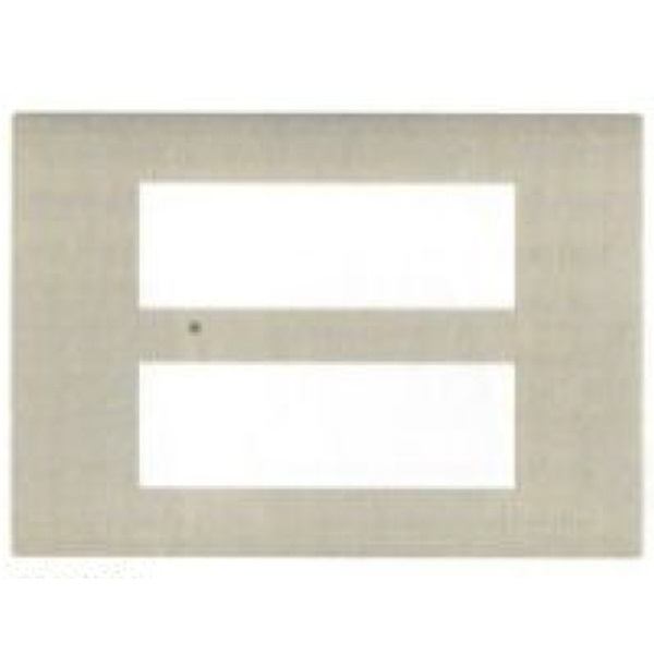Picture of Norisys Cube C5412.01 12 Module Vector Frost White Cover Plate With Frame