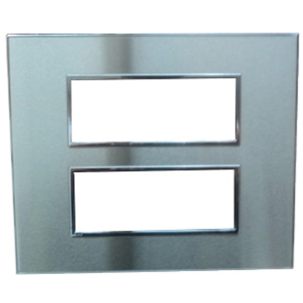 Picture of Legrand Arteor 575776 2x6M Steel Cover Plate With Frame