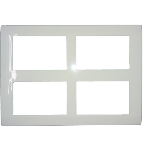 Picture of MK Wraparound S26016 16M White Cover Plate With Frame