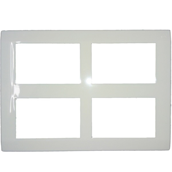 Picture of MK Wraparound S26016 16M White Cover Plate With Frame