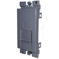 Show details for MK Blenze DW492BLK Dual Black RJ11 Socket Picture of MK Blenze DW492BLK Dual Black RJ11 Socket