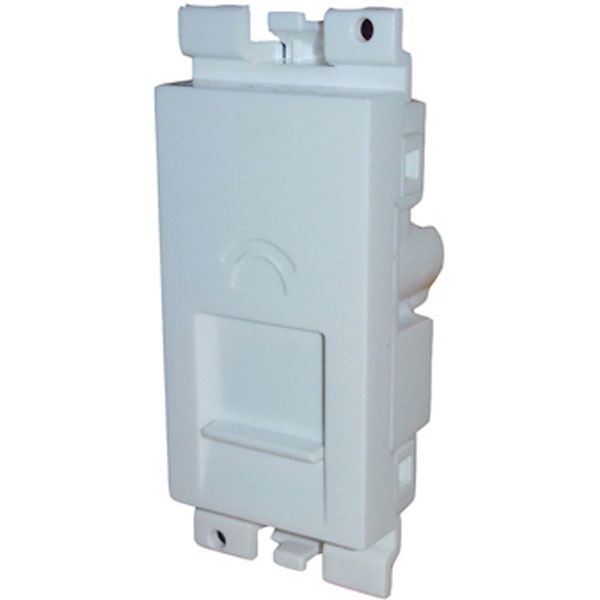 Picture of MK Blenze DW492WHI Dual White RJ11 Socket