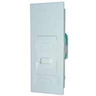 Show details for MK Wraparound W26490 White RJ11 Socket Picture of MK Wraparound W26490 White RJ11 Socket