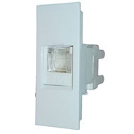 Show details for MK Wraparound W26493 Cat6 White RJ45 Socket Picture of MK Wraparound W26493 Cat6 White RJ45 Socket