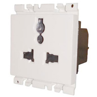 Show details for MK Blenze DW426WHI 6A-13A White Sockets Picture of MK Blenze DW426WHI 6A-13A White Sockets