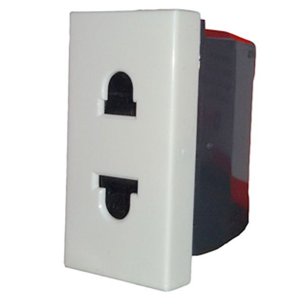 Picture of Legrand Myrius 673041 2 Pin Euro US White Sockets