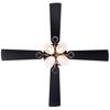 Picture of Usha Fontana Lotus Black Chrome 49" Ceiling Fans