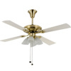 Picture of Usha Fontana Lotus Gold Ivory 49" Ceiling Fans