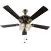 Picture of Usha Fontana Maple Antique Brass 50" Ceiling Fans