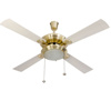 Picture of Usha Fontana One Gold Ivory 51" Ceiling Fans