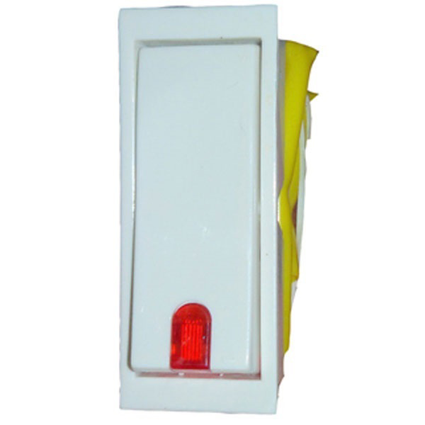 Picture of MK Wraparound W26413A 16A One Way White LED Switch