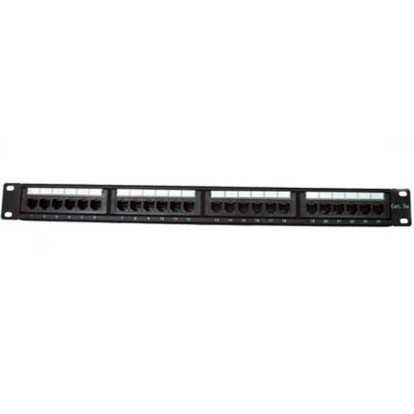 Picture of AMP 24 Port Patch Panel (Loaded)