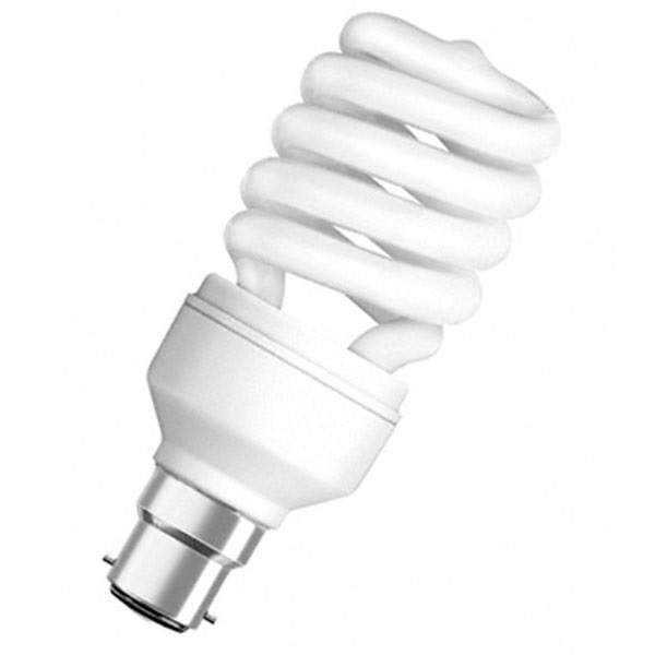 Picture of Osram 18W B-22 Spiral CFL