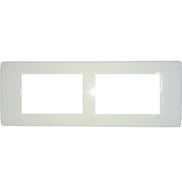 Picture of MK Wraparound S26008 8M White Cover Plate With Frame