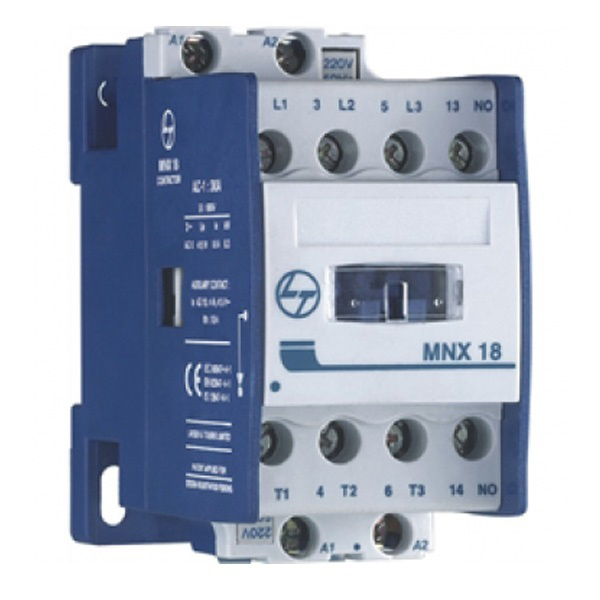 Picture of L&T MNX 18 Three Pole Contactor (Aux.-1 NC)