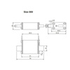 Picture of L&T HN 63A HRC Fuse Link (Size - 000)