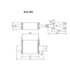 Picture of Lauritz Knudsen HN 100A HRC Fuse Link (Size - 000)