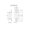 Picture of Lauritz Knudsen HQ 63A HRC Fuse Link (Size - A3)