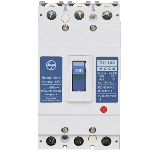 Picture of Lauritz Knudsen DU100 100A 10kA 3 Pole MCCB